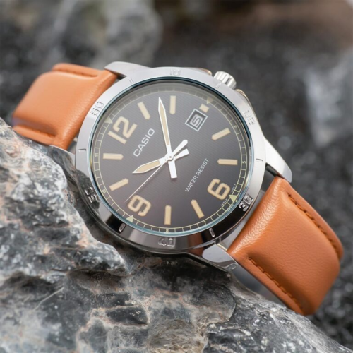 Đồng Hồ Casio 41.5mm Nam MTP-V004L-1B2UDF