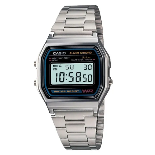 Đồng Hồ Casio 36.8 x 33.2 mm Unisex A158WA-1DF