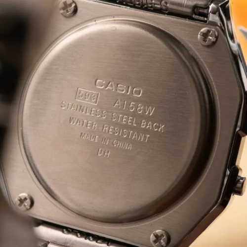 Đồng Hồ Casio Unisex A158WA-1DF