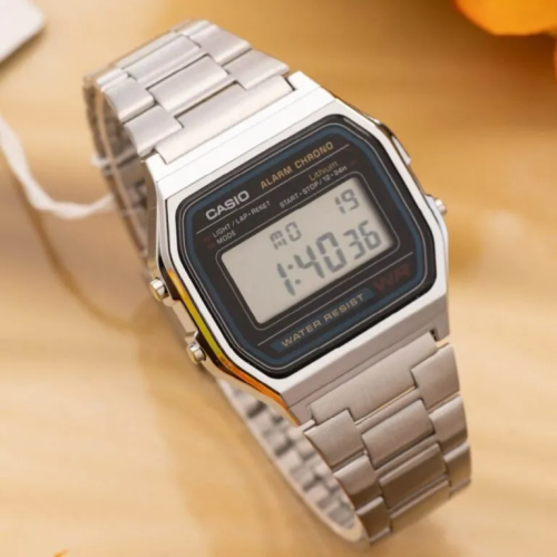 Đồng Hồ Casio 36.8 x 33.2 mm Unisex A158WA-1DF