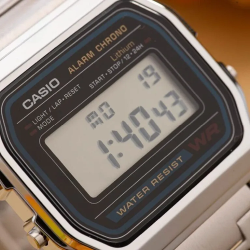 Đồng Hồ Casio Unisex A158WA-1DF