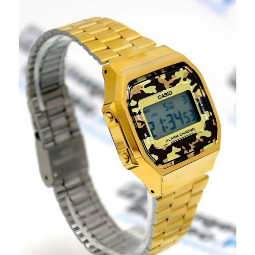 Đồng Hồ Casio Nam A168WEGC-3DF