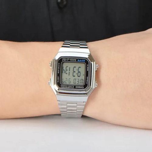 Đồng Hồ Casio 41.2 x 34 mm Nam A178WA-1ADF
