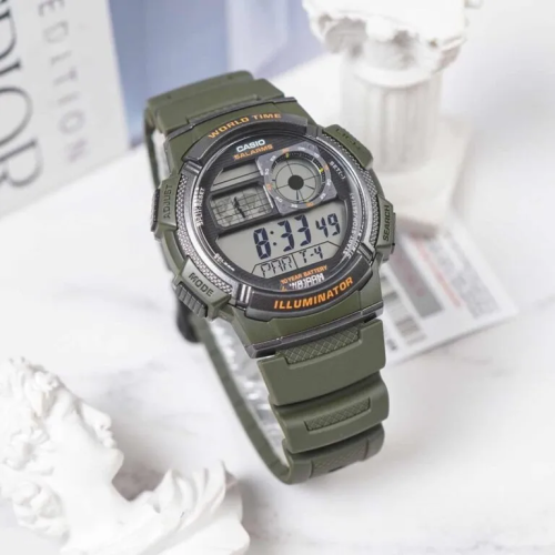Đồng Hồ Casio 43.8mm Nam AE-1000W-3AVDF