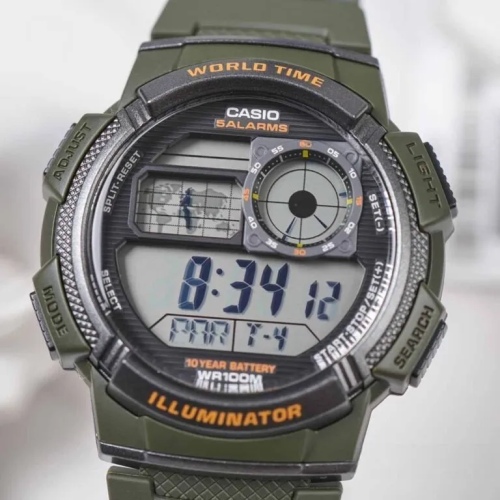 Đồng Hồ Casio 43.8mm Nam AE-1000W-3AVDF