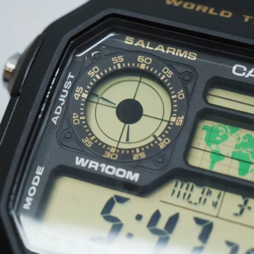 Đồng Hồ Casio Nam AE-1200WH-1BVDF