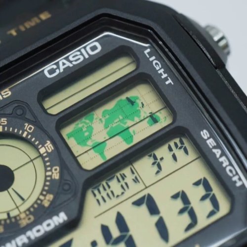 Đồng Hồ Casio Nam AE-1200WH-1BVDF