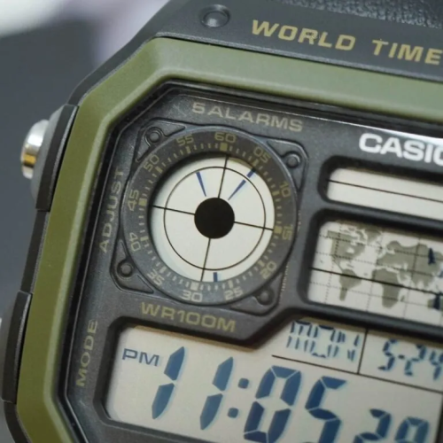 Đồng Hồ Casio Nam AE-1200WHB-1BVDF