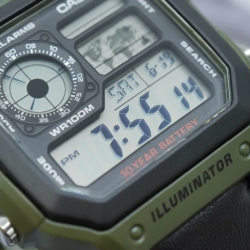 Đồng Hồ Casio Nam AE-1200WHB-3BVDF