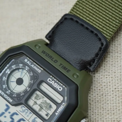 Đồng Hồ Casio Nam AE-1200WHB-3BVDF