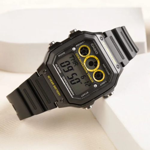 Đồng Hồ Casio 42mm Nam AE-1300WH-1AVDF