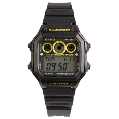 Đồng Hồ Casio 42mm Nam AE-1300WH-1AVDF