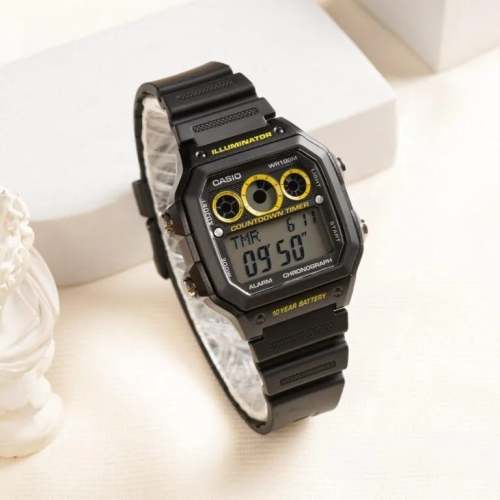 Đồng Hồ Casio 42mm Nam AE-1300WH-1AVDF
