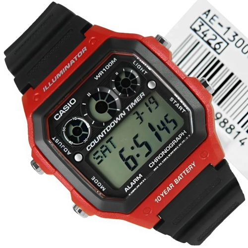 Đồng Hồ Casio 45 × 42.1 mm Nam AE-1300WH-4AVDF