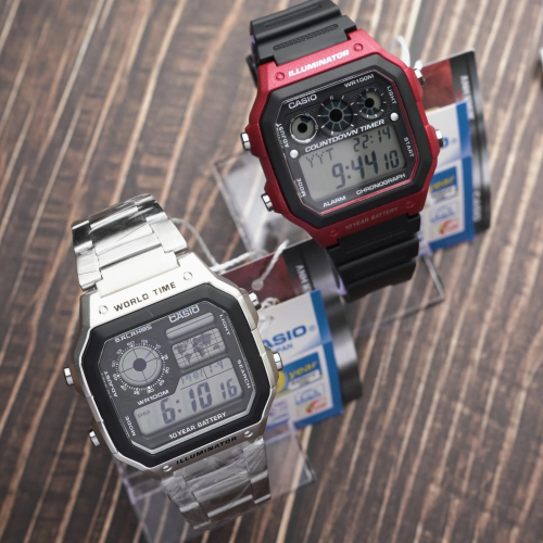 Đồng Hồ Casio 45 × 42.1 mm Nam AE-1300WH-4AVDF
