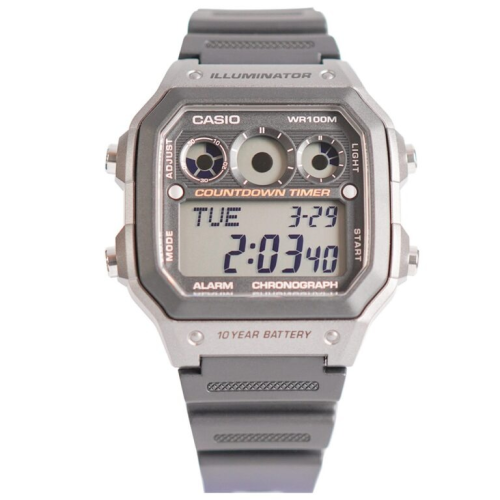 Đồng Hồ Casio 45 x 42.1 mm Nam AE-1300WH-8AVDF