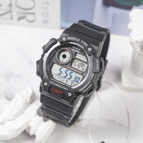 Đồng Hồ Casio Nam AE-1400WH-1AVDF