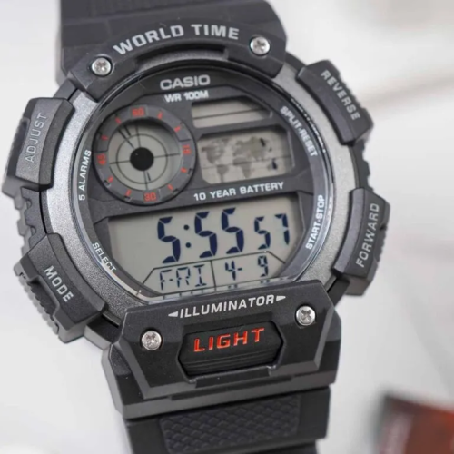 Đồng Hồ Casio Nam AE-1400WH-1AVDF