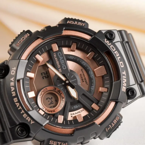 Đồng Hồ Casio Nam AEQ-110W-1A3VDF