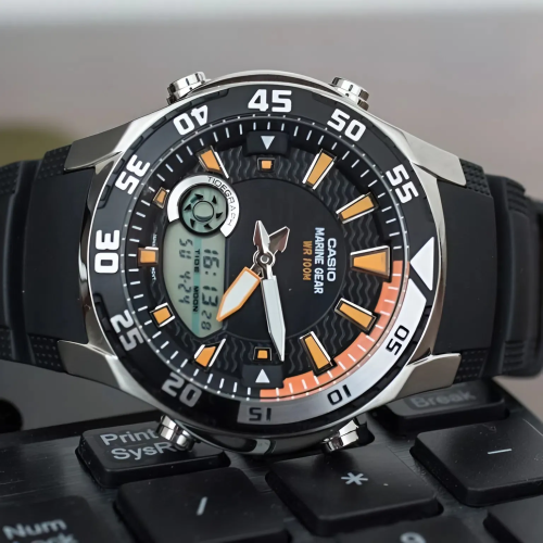 Đồng Hồ Casio 45mm Nam AMW-710-1AVDF