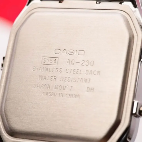 Đồng Hồ Casio 38.8 x 29.8mm Unisex AQ-230A-7DMQ