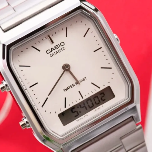 Đồng Hồ Casio 38.8 x 29.8mm Unisex AQ-230A-7DMQ