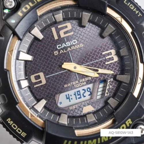 Đồng Hồ Casio 46.6mm Nam AQ-S810W-1A3VDF
