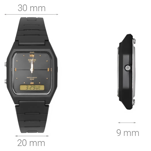 Đồng Hồ Casio 38.4 x 31.1mm Nam AW-48HE-8AVDF