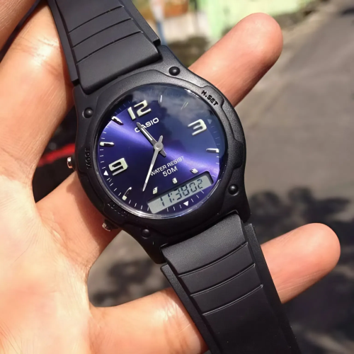 Đồng Hồ Casio 35.2mm Nam AW-49HE-2AVDF