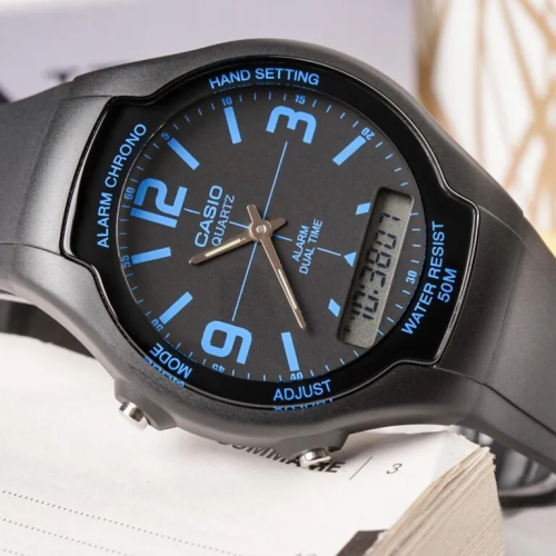 Đồng Hồ Casio 38.5mm Nam AW-90H-2BVDF