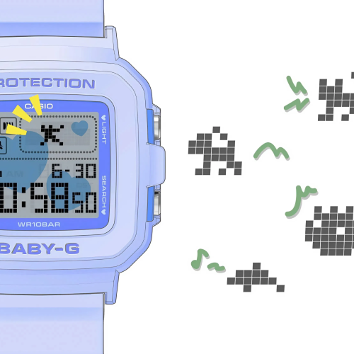 Đồng Hồ Casio Nữ BGD-10KH-2CDR