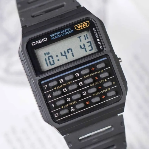 Đồng Hồ Casio 43.2 × 34.4 mm Nam CA-53W-1ZDR