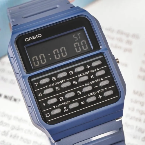 Đồng Hồ Casio 43.2×34.4mm Nam CA-53WF-2BDF