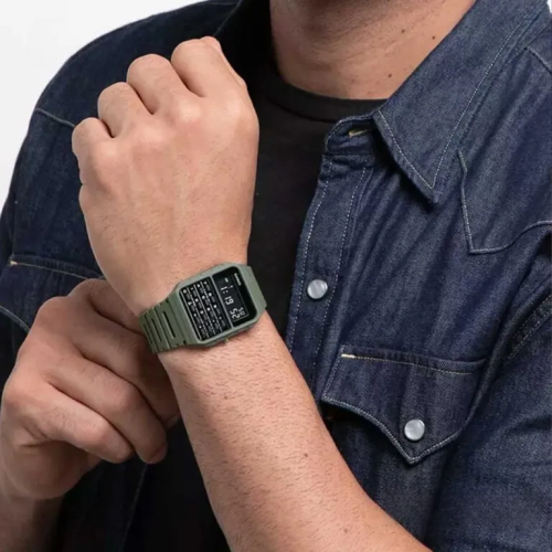 Đồng Hồ Casio 43,2×34,4mm Unisex CA-53WF-3BDF