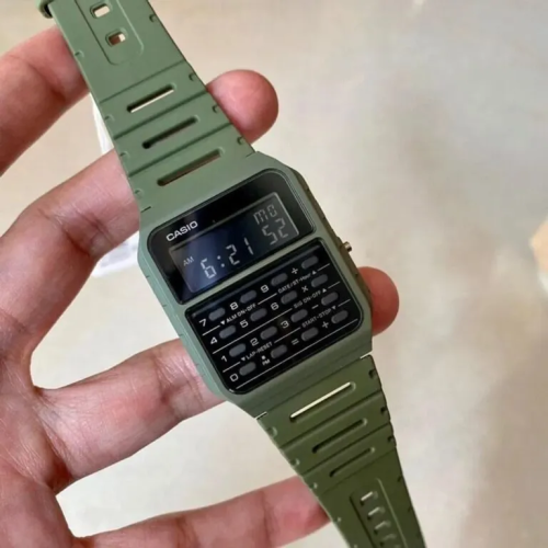 Đồng Hồ Casio 43,2×34,4mm Unisex CA-53WF-3BDF