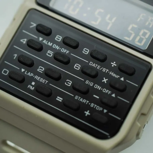 Đồng Hồ Casio 43,2×34,4mm Unisex CA-53WF-8BDF