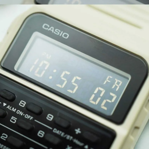 Đồng Hồ Casio 43,2×34,4mm Unisex CA-53WF-8BDF