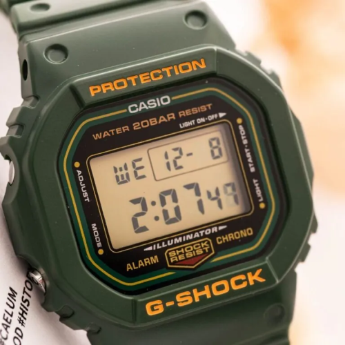 Đồng Hồ Casio 48.9 x 42.8 mm Nam DW-5600RB-3DR