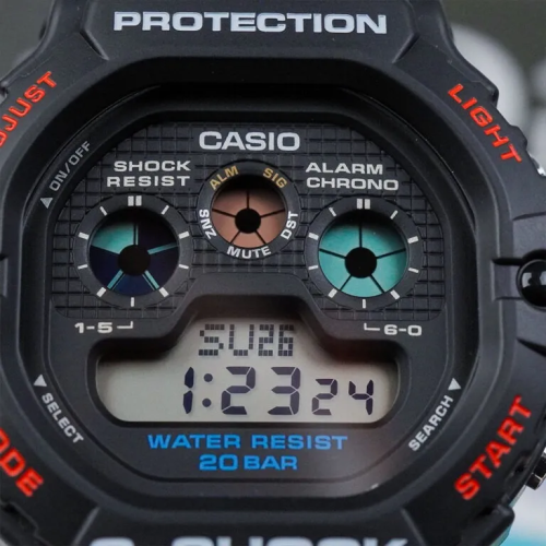 Đồng Hồ Casio 46.8mm Nam DW-5900-1DR