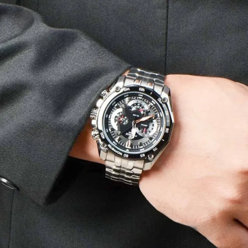 Đồng Hồ Casio Nam EF-550D-1AVUDF