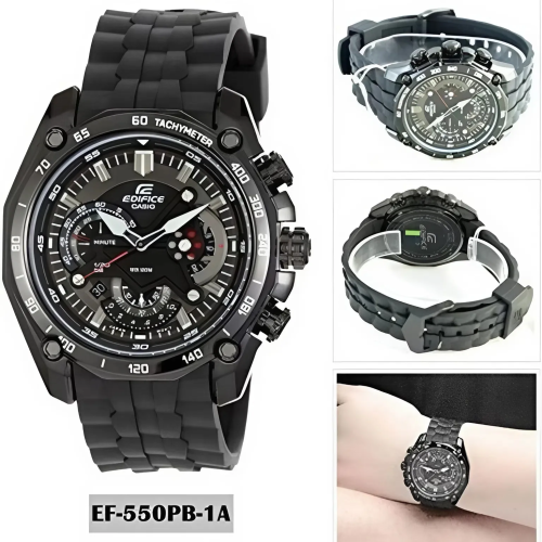 Đồng Hồ Casio Nam EF-550PB-1AVDF