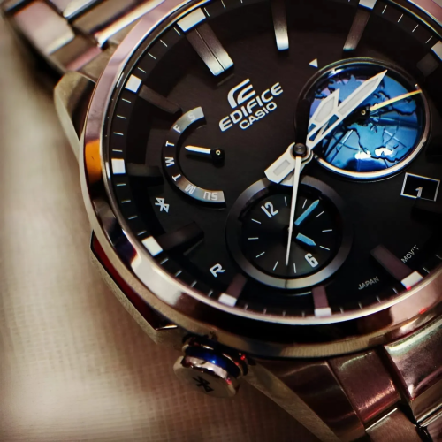 Đồng Hồ Casio Nam EQB-600D-1A2DR