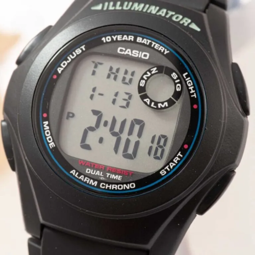 Đồng Hồ Casio 40mm Nam F-200W-1ADF