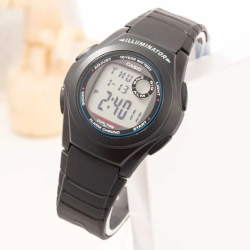 Đồng Hồ Casio 40mm Nam F-200W-1ADF