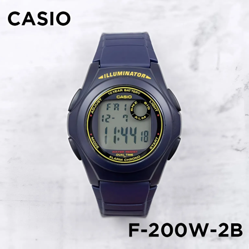 Đồng Hồ Casio 25.2mm Nam F-200W-2BDF