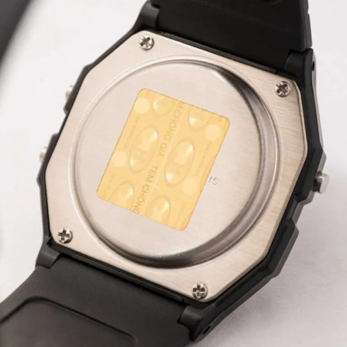 Đồng Hồ Casio 38.2 x 35.2 mm Nam F-91W-1DG