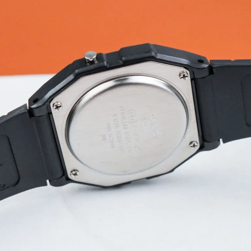 Đồng Hồ Casio 35.2 mm Unisex F-91WB-1ADF