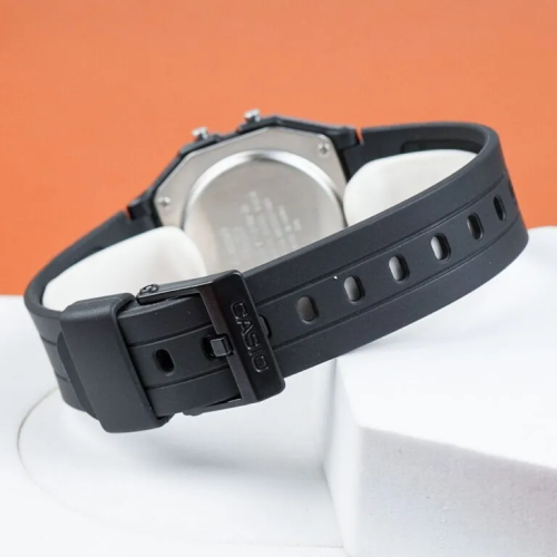 Đồng Hồ Casio 35.2 mm Unisex F-91WB-1ADF