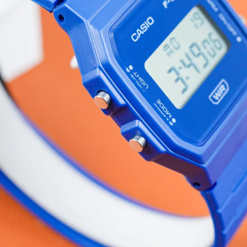 Đồng Hồ Casio 35.2 mm Unisex F-91WB-2A1DF