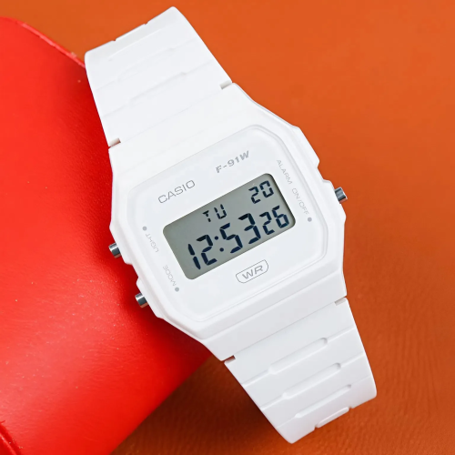 Đồng Hồ Casio 35.2 mm Unisex F-91WB-7ADF